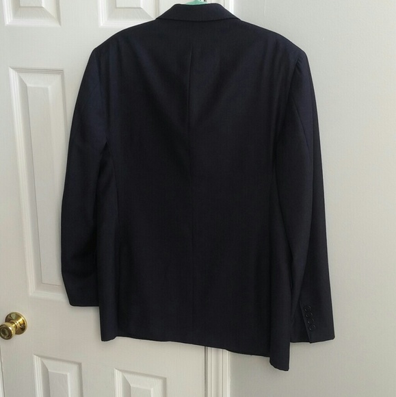 Corneliani Black Men's Striped Blazer Sport Coat - Picture 3 of 8